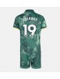 Tottenham Hotspur Dominic Solanke #19 Ausweichtrikot für Kinder 2024-25 Kurzarm (+ Kurze Hosen)